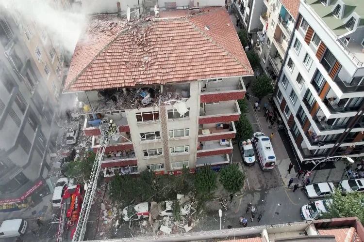 İstanbul'da doğalgaz patlaması