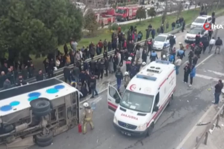 İstanbul'da zincirleme kaza: Çok sayıda yaralı var