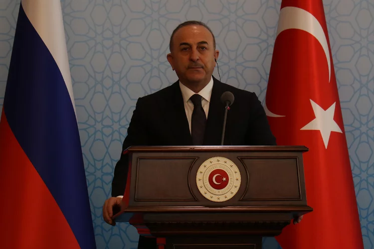 Çavuşoğlu, Rusya Dışişleri Bakanı Sergey Lavrov ile bir araya geldi