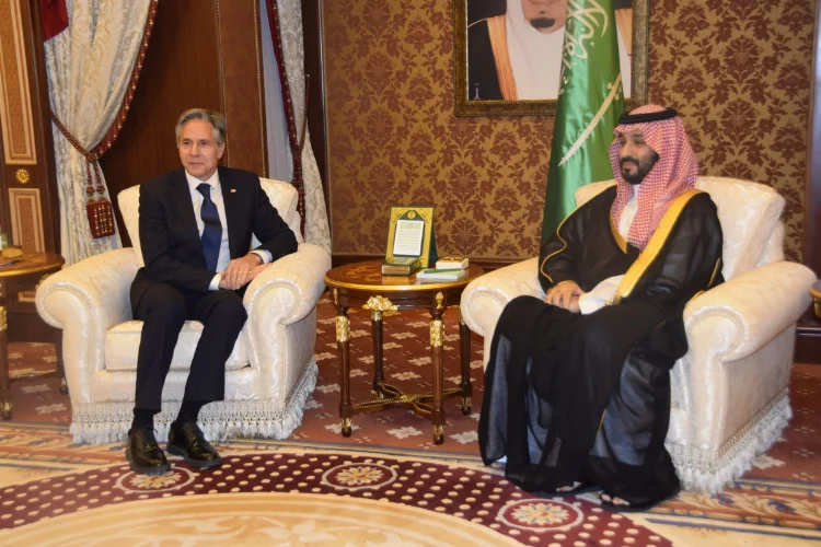 ABD Dışişleri Bakanı Antony Blinken, Suudi Arabistan'da