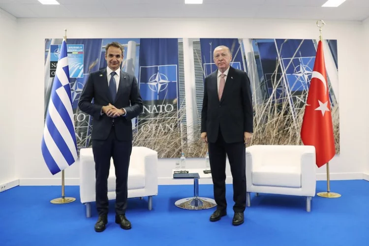 Erdoğan ve Miçotakis NATO Zirvesi'nde bir araya gelecek