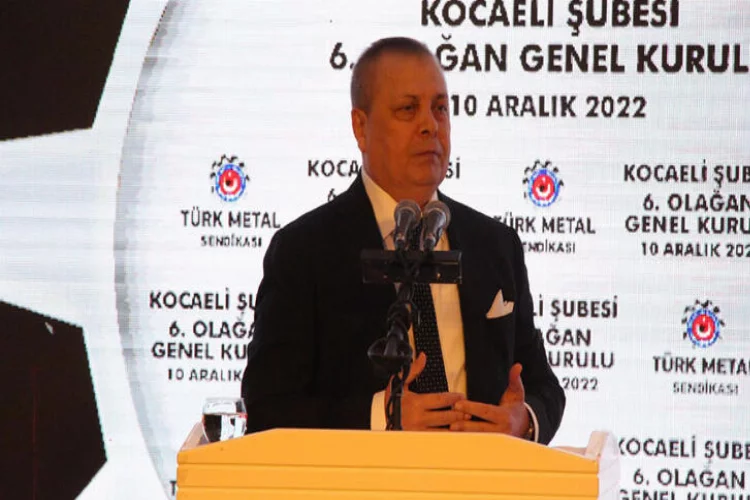 Türk Metal Sendikası Genel Başkanı Kavlak Bursa’da konuştu