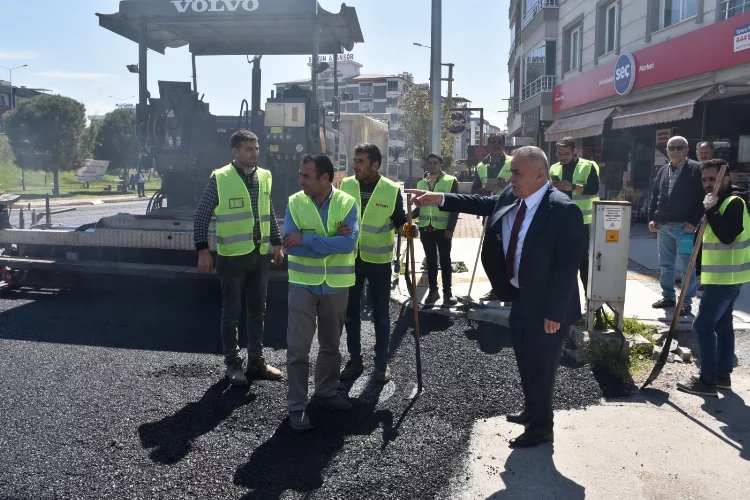 Torbalı Belediyesi'nde asfalt seferberliği yeniden başladı
