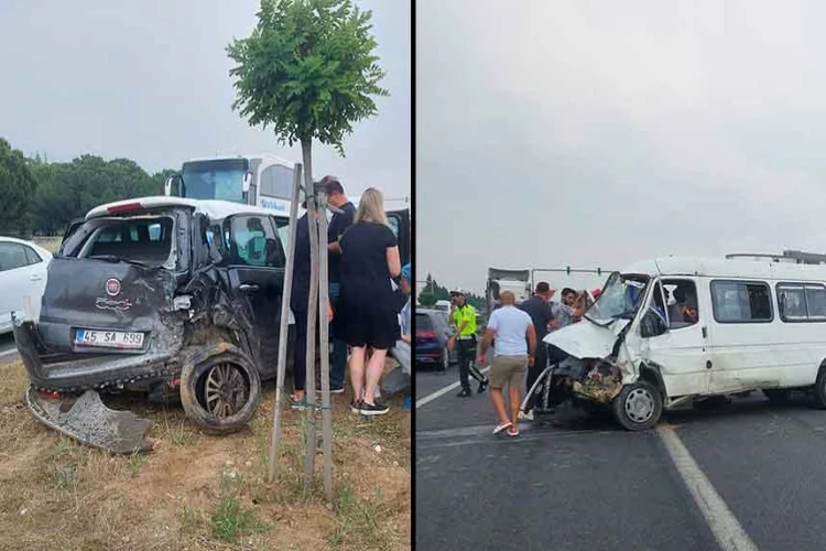 İzmir'de zincirleme trafik kazası