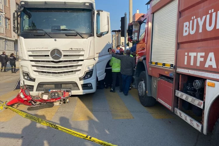 Aydın'da tırla motosiklet çarpıştı: Sürücüsü hayatını kaybetti