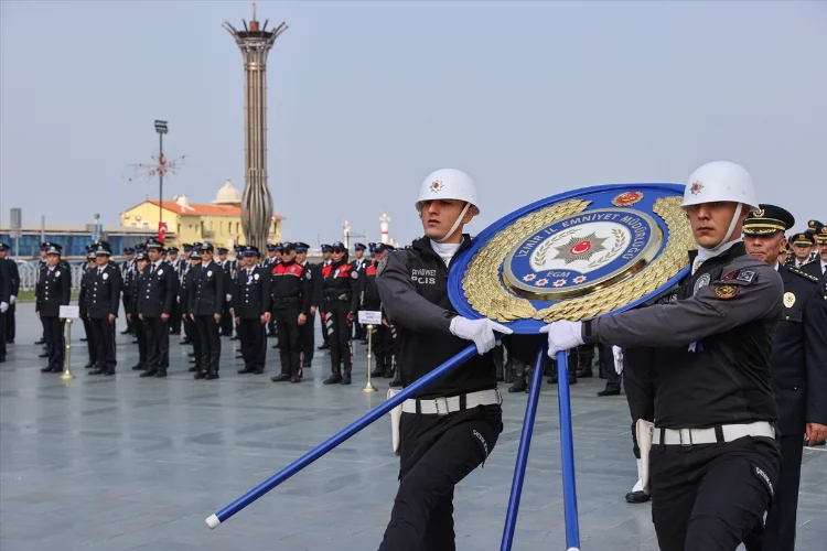 Türk Polis Teşkilatının 178. kuruluş yıl dönümünü kutlandı