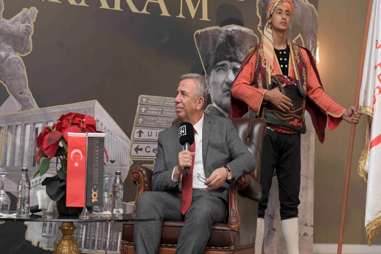 ABB Başkanı Yavaş, Ankara'nın geçmişini ve geleceğini anlattı