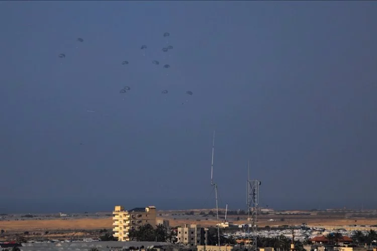 ABD duyurdu: Gazze'ye havadan insani yardım atmaya başlayacak