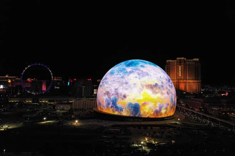 MSG Sphere Las Vegas'ta beğeni topluyor