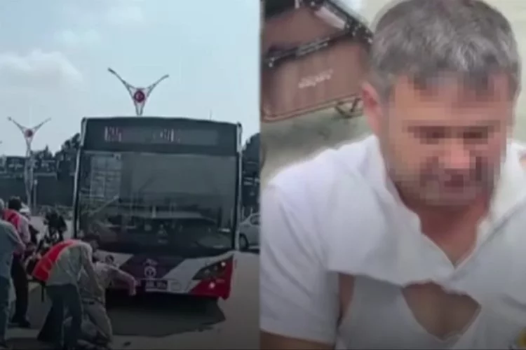 Adana’da otobüs şoförüne feci dayak kamerada