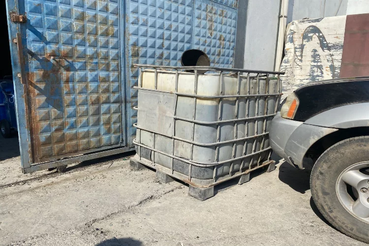 Adana'da 7 bin litre kaçak akaryakıt ele geçirildi