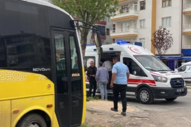 Aksaray'da halk otobüsü şoförü talebini reddettiği yolcu tarafından bıçaklandı