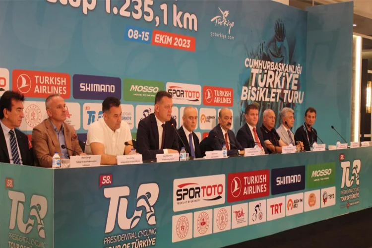 58. Cumhurbaşkanlığı Türkiye Bisiklet Turu Alanya'dan başlıyor
