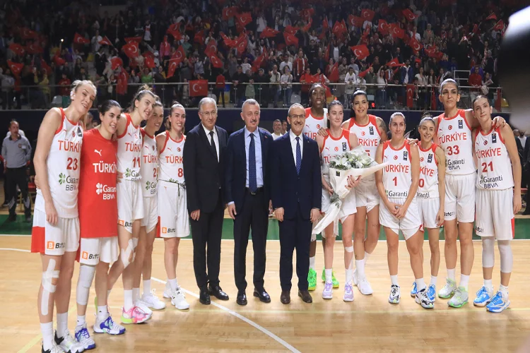 A Milli Kadın Basketbol Takımı, Slovakya'yı mağlup etti