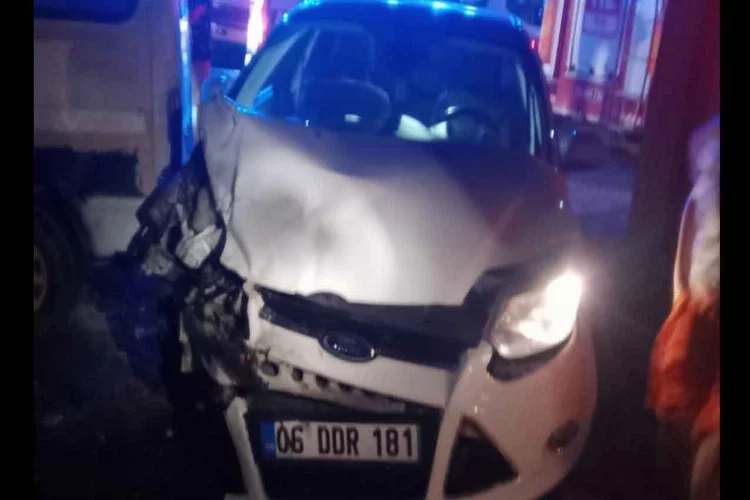 Aydın'ın Çine ilçesinde trafik kazası: 5 yaralı