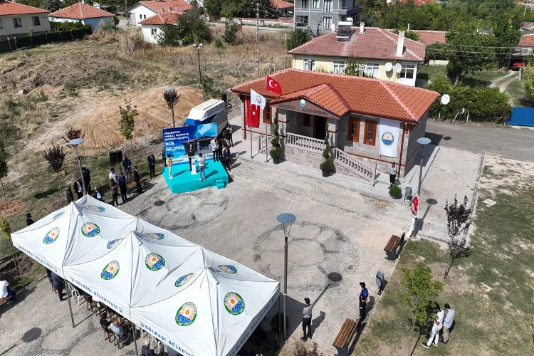 Ankara’da muhtarlık binası açıldı
