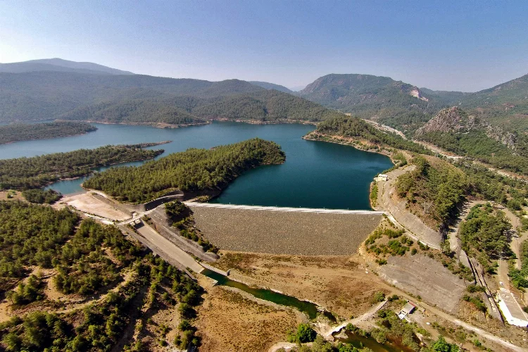 Muğla'da Atatürk Barajı'ndan Bozburun Yarımadası'na içme suyu