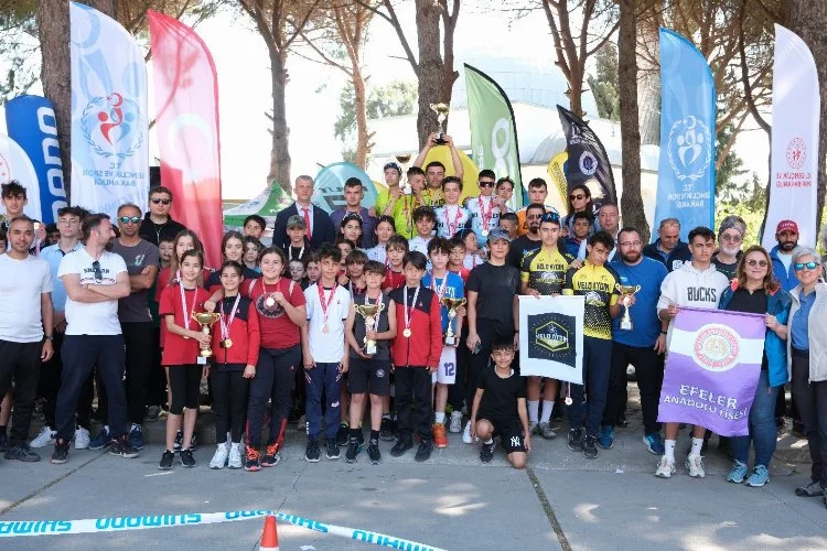 Aydın'da bisiklet yarışında birincilik için pedal çevirdiler