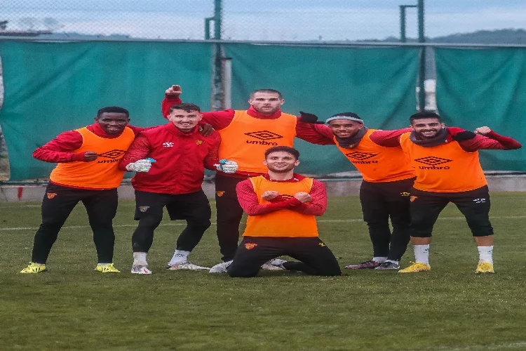 Göztepe- Sakaryaspor maçının hazırlıkları devam ediyor