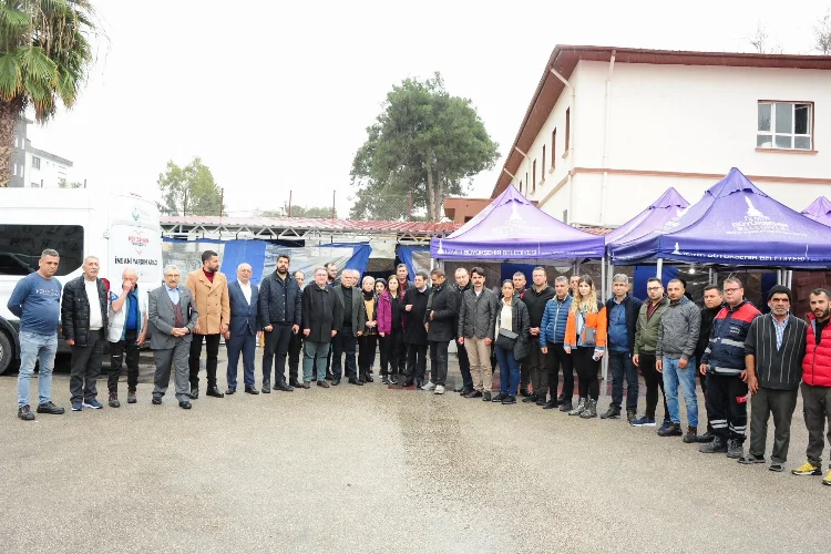 CHP Torbalı  ve Balçova ekibi Osmaniye nöbetinde
