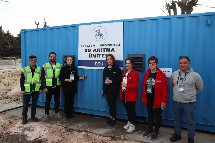 İzmir'den Adıyaman'a 'Mobil İçme Suyu Arıtma Tesisi' desteği
