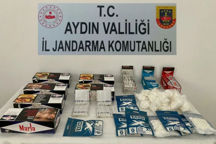 Aydın'da sigara kaçakçılarına polis baskını