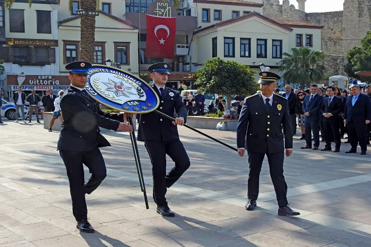 Polis Teşkilatı'nın kuruluş yıldönümü Çeşme'de kutlandı