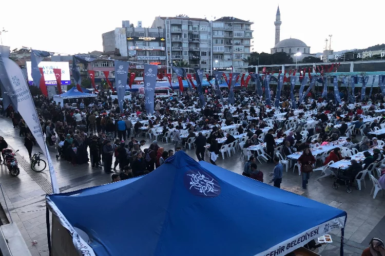 Aydın'da geleneksel iftar sofraları devam ediyor   