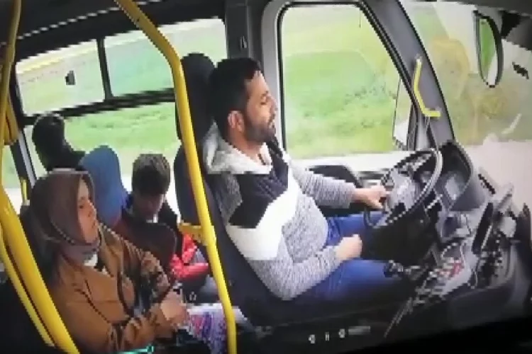 Otobüsün şoförü uyuyakaldı, yolcular ölümden döndü