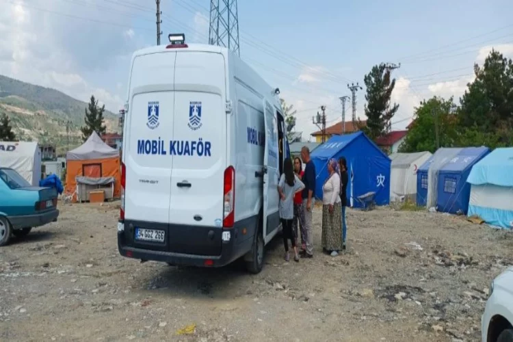 Bodrum’dan deprem bölgesine hizmet devam ediyor