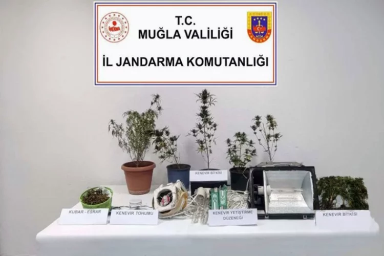 Muğla'da uyuşturucu operasyonu: 4 kişi yakalandı