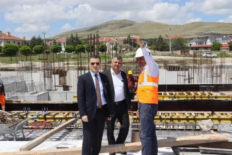 Afyonkarahisar'da devlet hastanesi inşaatı devam ediyor