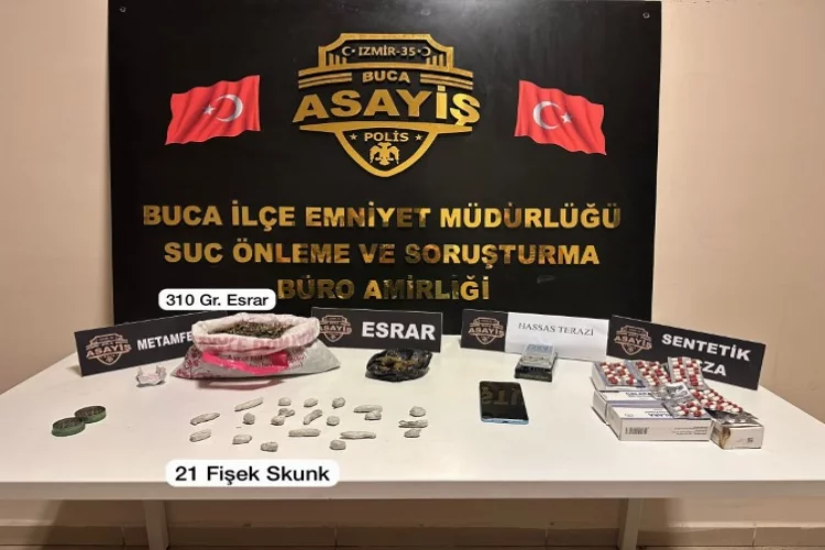 İzmir'de zehir operasyonu: Polisten kaçamadı