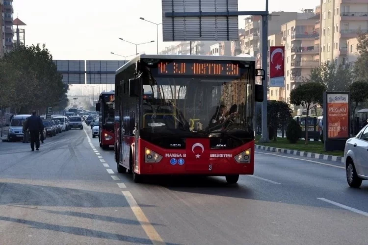Manisa'da toplu taşıma araçları bayramda ücretsiz