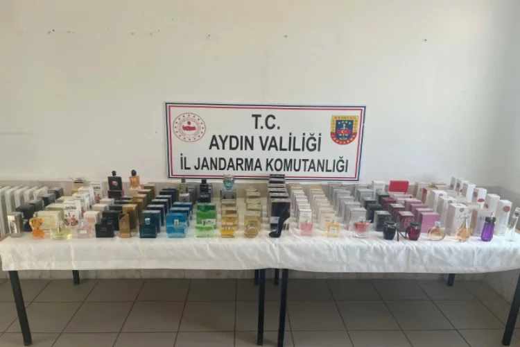 Aydın'da kaçak parfüm avı: 1 gözaltı