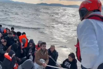 Aydın’da düzensiz göçmenler kurtarıldı