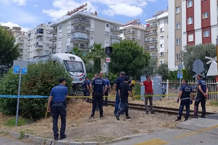 Aydın'da trenin çarptığı kadın kurtarılamadı