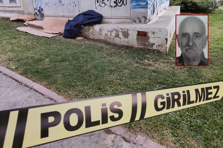 Aydın'da evsiz bir kişi parkta ölü bulundu