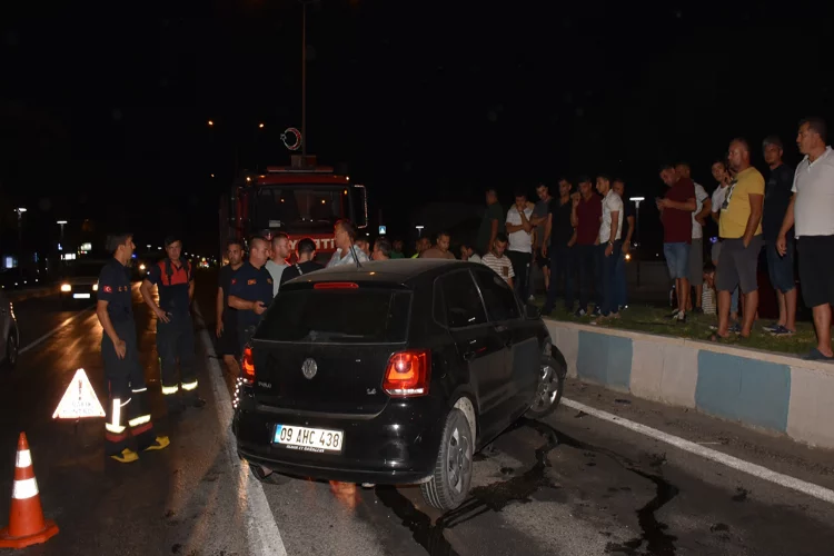 Aydın'da kaza: Motosiklet kadına çarptı
