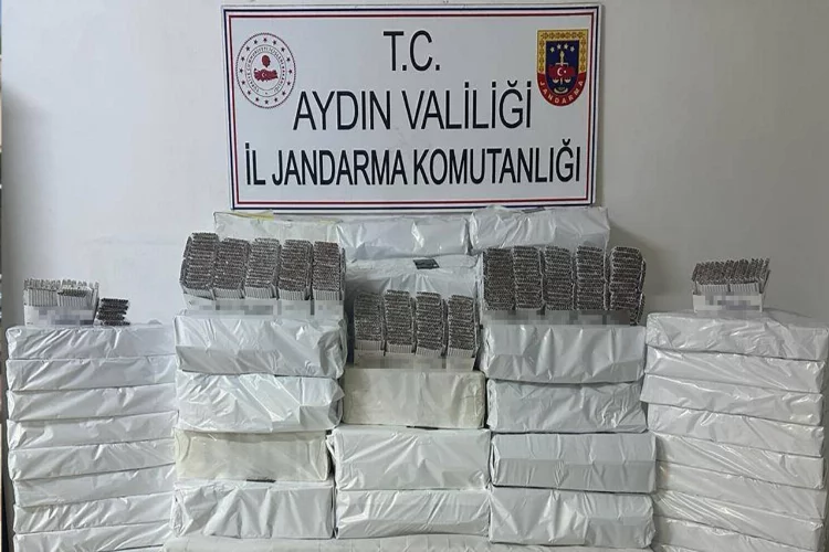 Aydın'da bandrolsüz sigara paketi ele geçirildi