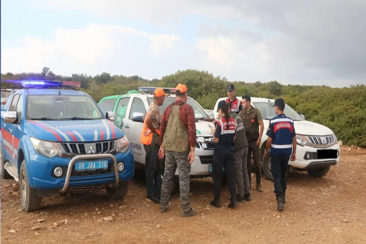 Aydın'da Jandarma ekipleri kaçak ava geçit vermiyor