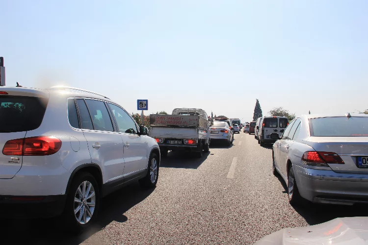 Aydın’da trafik yoğunluğu arttı