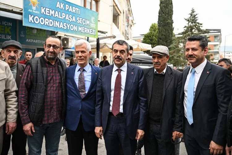 İzmir haber: Bakan Tekin'den Kemalpaşa'da temaslar