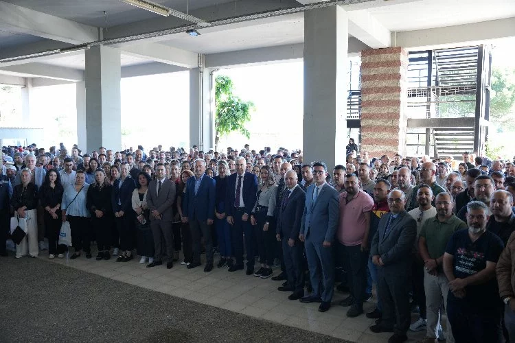Başkan Türkmen belediye çalışanları ile bir araya geldi