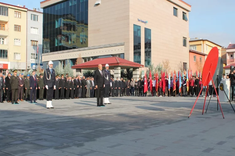 Bayburt'ta 10 Kasım Atatürk'ü Anma Günü