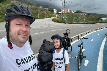 Aydın’dan Hatay'a bisikletle yardım köprüsü