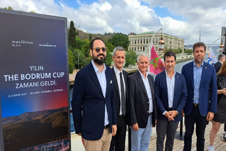 Başkan Aras, The Bodrum Cup basın toplantısına katıldı