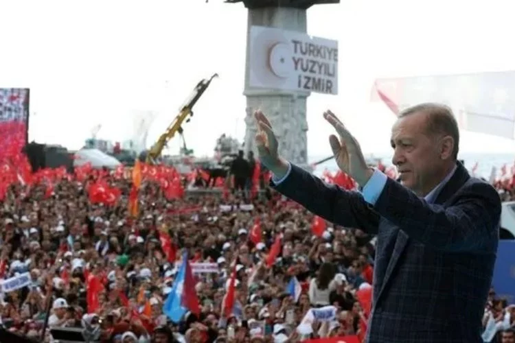 Büyük mitinge saatler kaldı: Erdoğan İzmir’de!