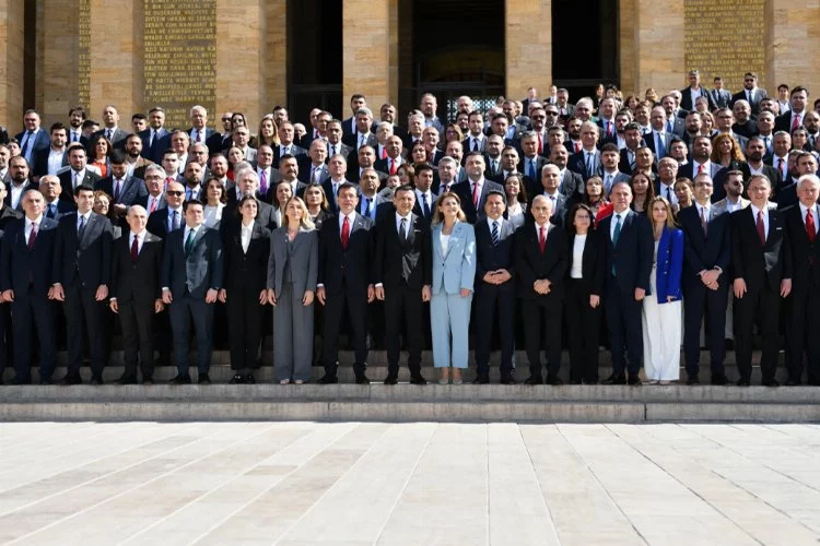 CHP’li 26 başkandan Anıtkabir ziyareti