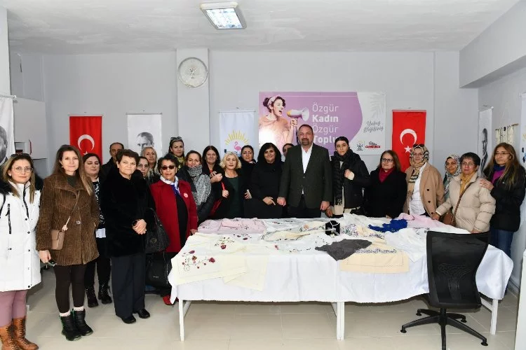 Çiğli Belediyesi’nin kadınlara desteği devam ediyor